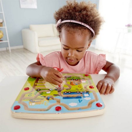 HAPE izglītojošā rotaļlieta Konstruktoru un ciparu labirints, E1713 E1713