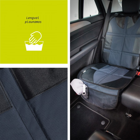 HAUCK pārklājs autosēdeklītim Sit on Me Deluxe Black 61802-8 618028