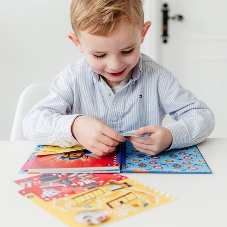 TOTUM PAW PATROL radošais komplekts - Sticker By Number Book, 721159 