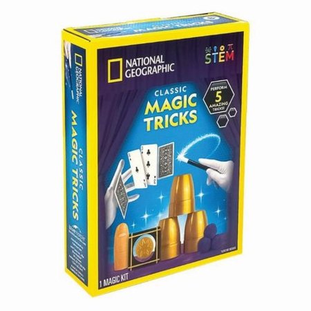 NATIONAL GEOGRAPHIC burvju triku komplekts Classic Magic Tricks, RTMAGIC5
