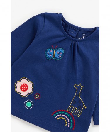 MOTHERCARE t-krekls ar garām piedurknēm + legini, ZB747 548124