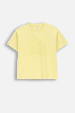 COCCODRILLO t-krekls ar īsam piedurknēm, dzelteni, WC6143201FGJ-004-134, 134 izmērs 