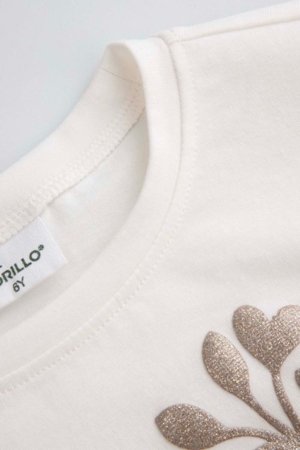 COCCODRILLO t-krekls, krēmkrāsas, ZC5143103WGK-003-122, 122 cm 