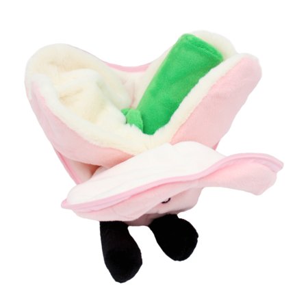 FLIPETZ plīša rotaļlieta - roze sirdī, Pink/White, 80401 