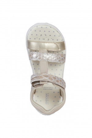 GEOX Sandales Gold/Beige J0290B-00454-C0041 27 J0290B-00454-C0041-2