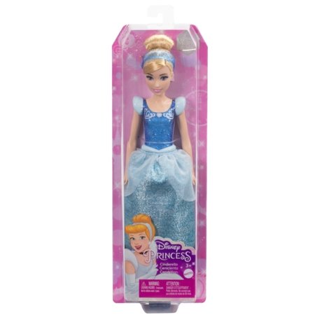 DISNEY PRINCESS lelle  - Pelnrušķīte Cinderella, HLW06 HLW06