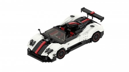 RASTAR 1:16 Pagani Zonda Cinque Bricks, saliekams auto modelis,  98200 98200