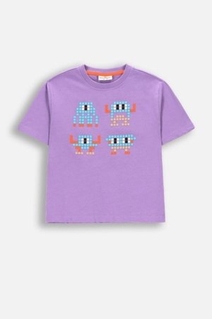 COCCODRILLO t-krekls ar īsam piedurknēm, violeti, WC6143207MBK-016-116, 116 cm 
