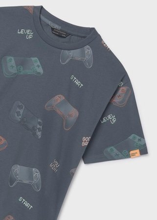 MAYORAL t-krekls ar īsam piedurknēm, lead, 6.038-38, 140 cm 