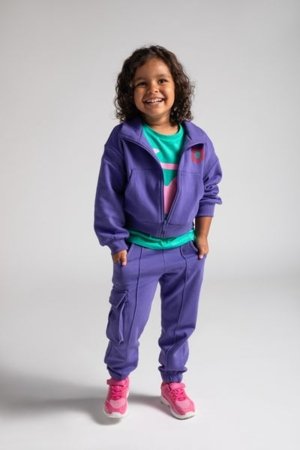 MOKIDA bikses MOKIDA COLLECTION GIRL, violeta, ZM5120201MCG-016-152, 152 cm 