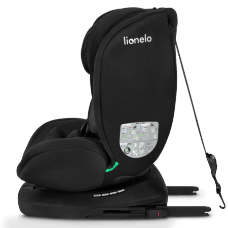 LIONELO autokrēsls BASTIAN I-SIZE, Black carbon,  40-150 cm., LO-BASTIAAN I-SIZE 