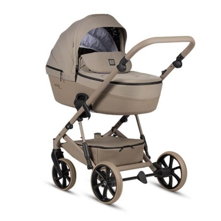 TUTIS universāli ratiņi VIVA 6+ ESSENTIAL 2/1, Warm grey, 1612068 