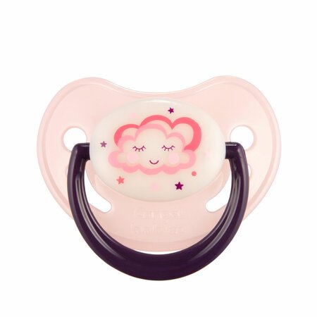 CANPOL BABIES silikona ortodontiskais knupītis NIGHT DREAMS, 6–18 mēn., 22/501_new 22/501