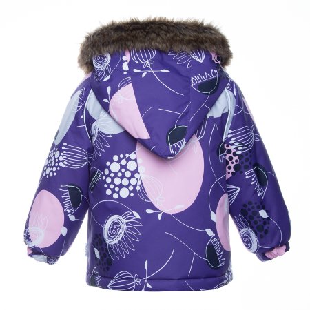 HUPPA Vējjaka Virgo lilac pattern 17210030-94153 17210030-94153-086