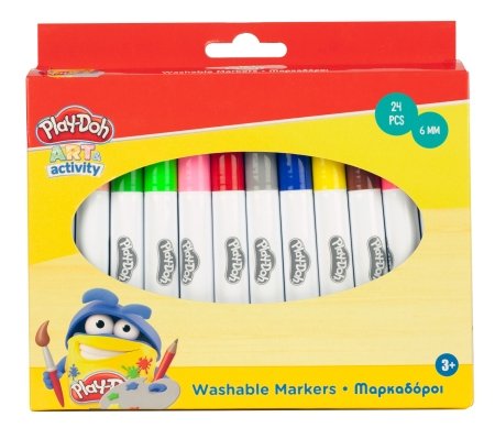 PLAYDOH Washable color pens 12pcs., 320-00003 