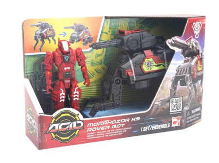 A.C.I.D. rotaļlietu komplekts MorphoZor K9 Rover Bot, 535002 
