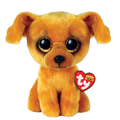 TY Beanie Boos suns ZUZU gaiši brūns, TY36393 TY36393