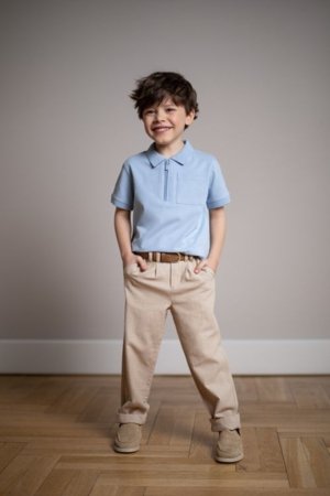 COCCODRILLO bikses, smilšu krāsa, WC6119101EJB-002-134, 134 cm 