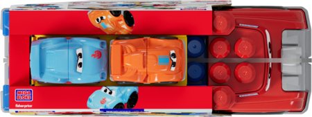 MEGA BLOKS kravas auto ar trasi būvēšanas komplekts, JFR29 