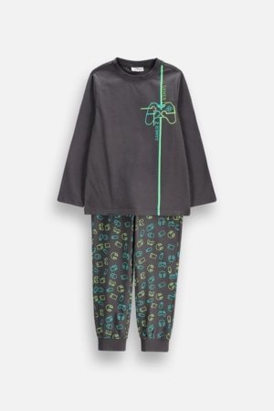 Coccodrillo pidžama, pelēka, ZC6448110PJS-019-140, 140/146 izmērs 