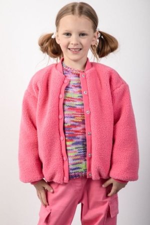 COCCODRILLO džemperis RAVE GIRL KIDS, rozā, ZC5132501RGK-007-116, 116 cm 
