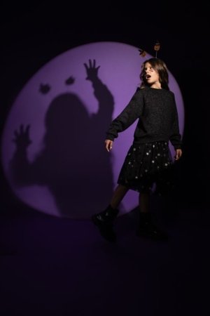 COCCODRILLO kleita, melns, cm 