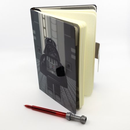 LEGO Star Wars piezīmju grāmatiņa ar gēla pildspalvu Darth Vader, 53492 