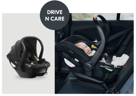 HAUCK autokrēsls DRIVE N CARE, 40-87 cm., Black, 614365 