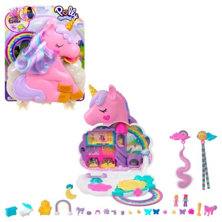 POLLY POCKET komplekts - varavīksnes vienradzis, HKV51 HKV51