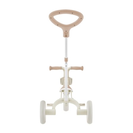 GLOBBER mācību trīsritenis Learning Trike 3in1 Plus, kokosriekstu, 738-466 