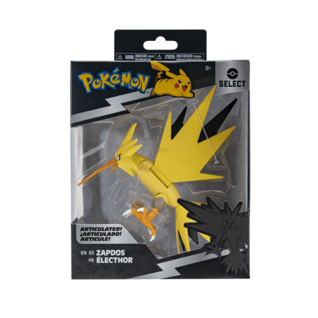 POKEMON Zapdos locīšanas figūriņa, 15 cm, PKW2412 