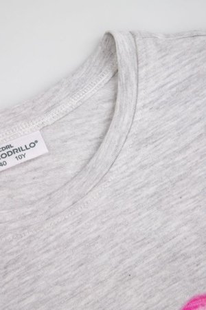 COCCODRILLO t-krekls ar īsam piedurknēm, pelēki, WC6143204SGJ-019-158, 158 cm 