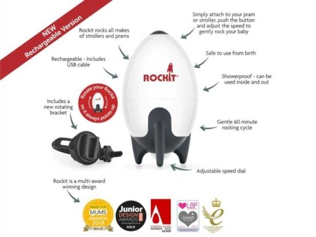 ROCKIT ratiņu šūpoles ROCKER, ITEM01 