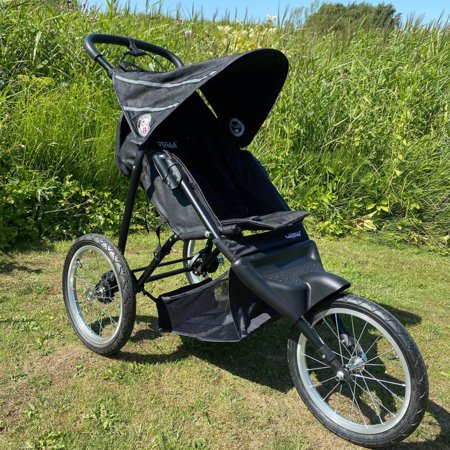 BABYTROLD ratiņi JOGGER, Black, 13-66SS 
