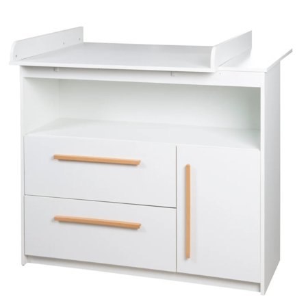 ROBA pārtinamais galds LILO, White/Beech, 1731857 