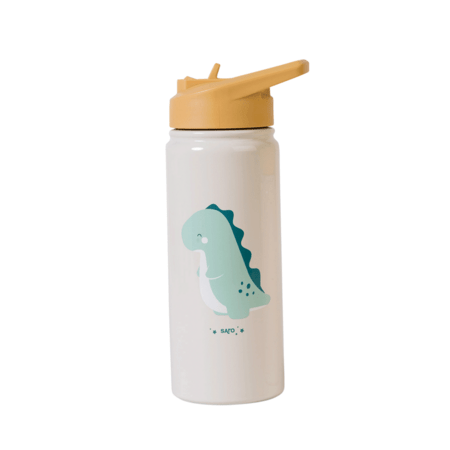 SARO termo pudelīte ar salmiņu 500 ml., Sand, 74554 