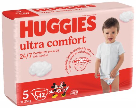 HUGGIES autiņbiksītes ULTRA COMFORT 5, 42 gab., 2575741 2575741