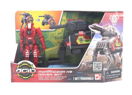 A.C.I.D. rotaļlietu komplekts MorphoZor K9 Rover Bot, 535002 