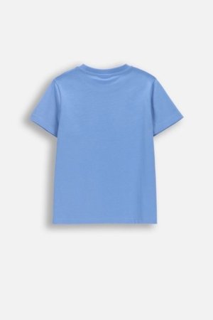 COCCODRILLO t-krekls ar īsam piedurknēm, zili, WC6143206VBB-014-122, 122 izmērs 