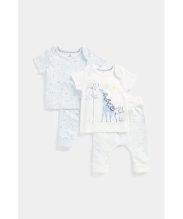MOTHERCARE t-krekls ar īsam piedurknēm + bikses, 2 gab., EB643 623699