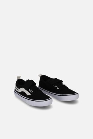 COCCODRILLO sporta apavi SHOES BOY, melni,  ZC3211101SHB-021 ZC3211101SHB-021-030