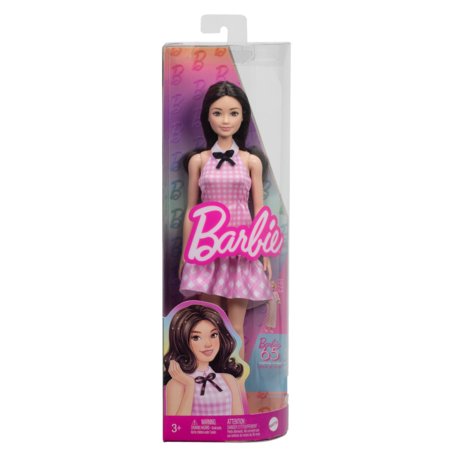 BARBIE Fashionistas lelle rūtainā kleitā, HRH21 