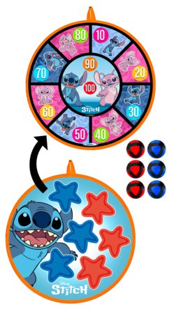 STAMP Stitch mērķa spēle ar bumbiņām, 36 cm, ST626436 