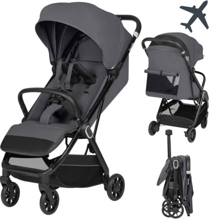 LIONELO ratiņi BESS, Grey stone 