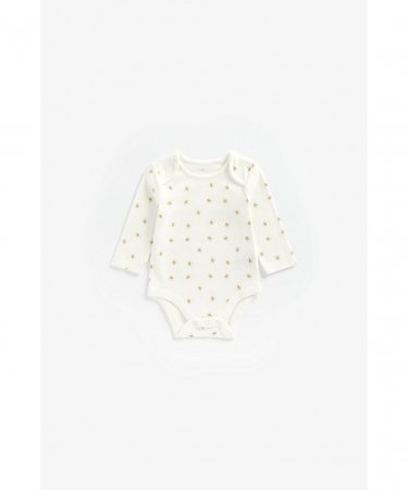 MOTHERCARE bodijs ar garām piedurknēm, 3 gab., ZA087 546022