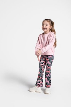 COCCODRILLO legingi NOSTALGIC MEADOW GIRL KIDS, zaļš, WC5122102NGK-027-122, 122 cm 