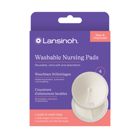 LANSINOH mazgājamie barošanas paliktņi - balti (4gab.), 20382 20382