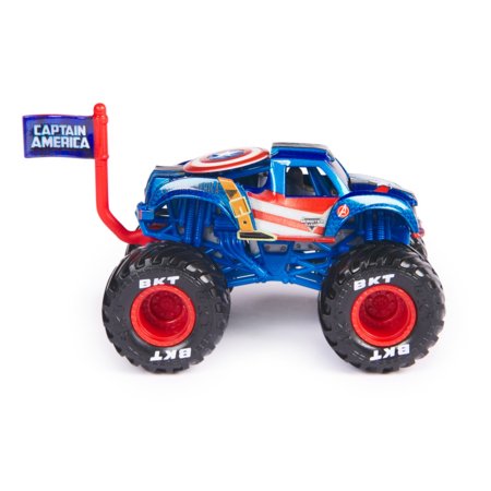 MONSTER JAM 1:64 bezceļu transportlīdzeklis Marvel, dažādi, 6069960 