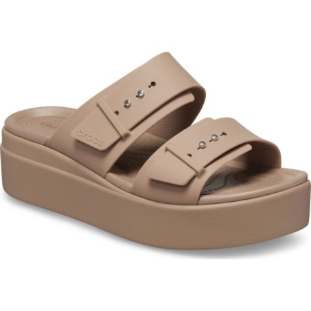 CROCS sandales BROOKLYN BUCKLE LOW smilšu krāsa, 207431-2Q9 42,5 izmērs 