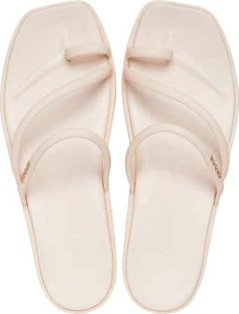 CROCS čības MIAMI TOE LOOP zali, 209862-0WW 42,5 izmērs 